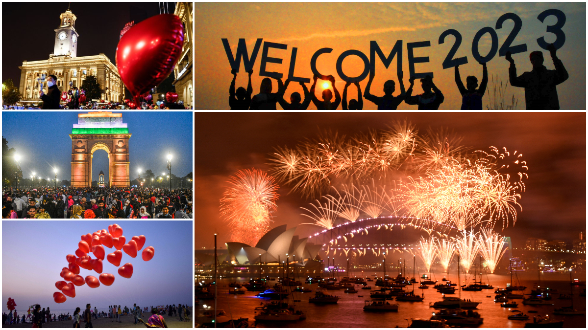 World welcomes 2023! Sydney’s stunning fireworks to Delhi’s dazzling India Gate – See top pics