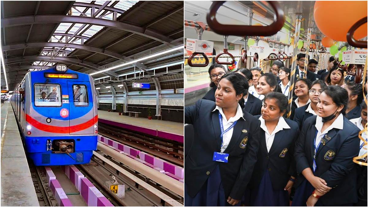 Kolkata Metro: PM Modi virtually inaugurates Joka-Taratala stretch – See Beautiful PHOTOS