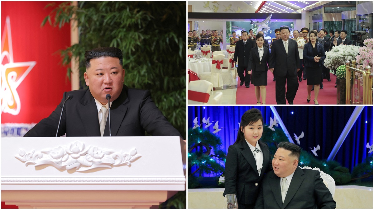 North Korea marks 75th founding anniversary of Korean People’s Army; Kim Jong Un encourages troops with daughter – See Photos