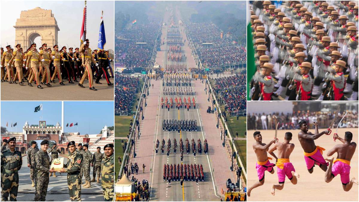 India showcases majestic defence might, diverse culture, ‘Nari Shakti’ during 74th Republic Day celebrations across the country – Pictures inside