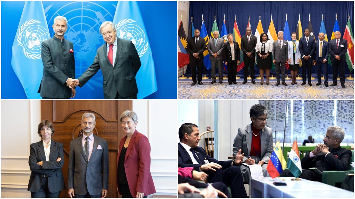 S Jaishankar visits US for high-level UN General Assembly session – See Photos