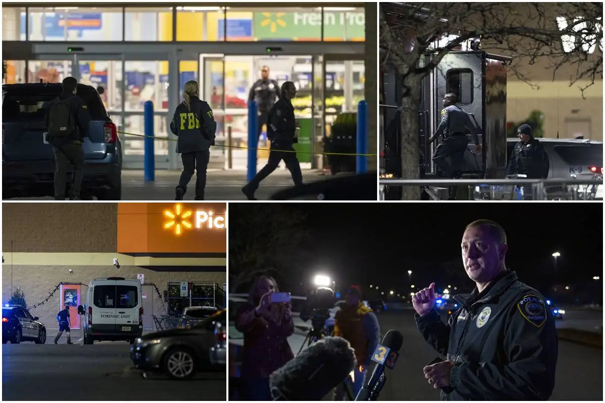 6 killed in shootout at Virginia’s Walmart store, gunman also dead – Photos