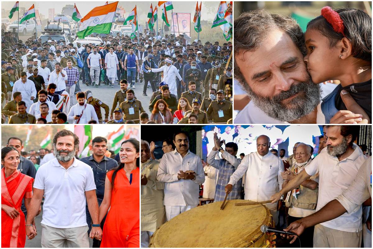 Rahul Gandhi’s Bharat Jodo Yatra reaches MP, catch a glimpse of journey so far – Photos