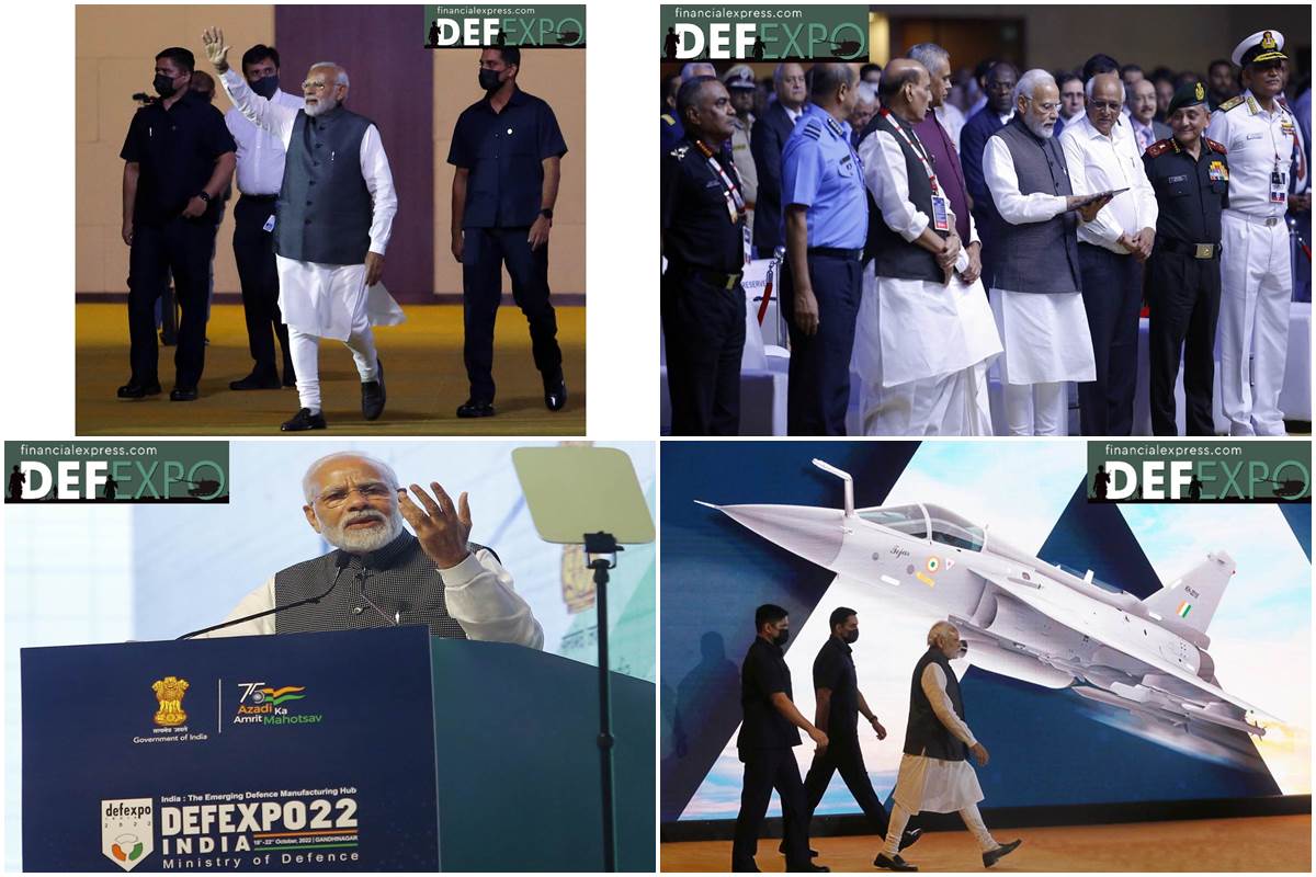 PM Modi inaugurates 12th edition of DefExpo in Gandhinagar, Gujarat