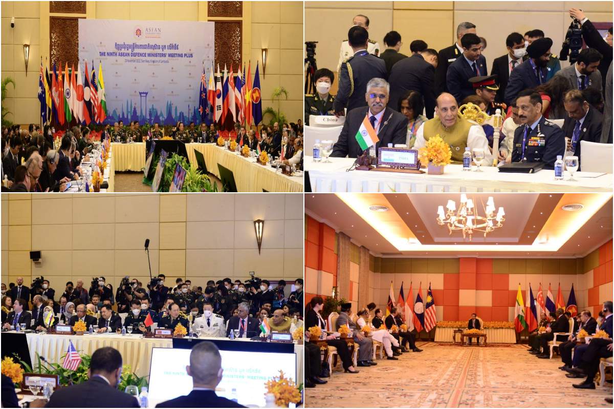 ASEAN Defence Ministers’ Meet: Rajnath Singh calls for urgent efforts to counter global terrorism, co-chairs meet with Cambodia’s Dy PM – Check photos here