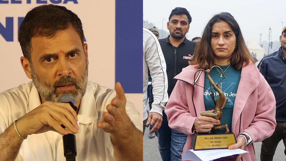 ‘PM guardian of nation, hurts to see such cruelty on his part’: Rahul Gandhi on Vinesh Phogat returning awards