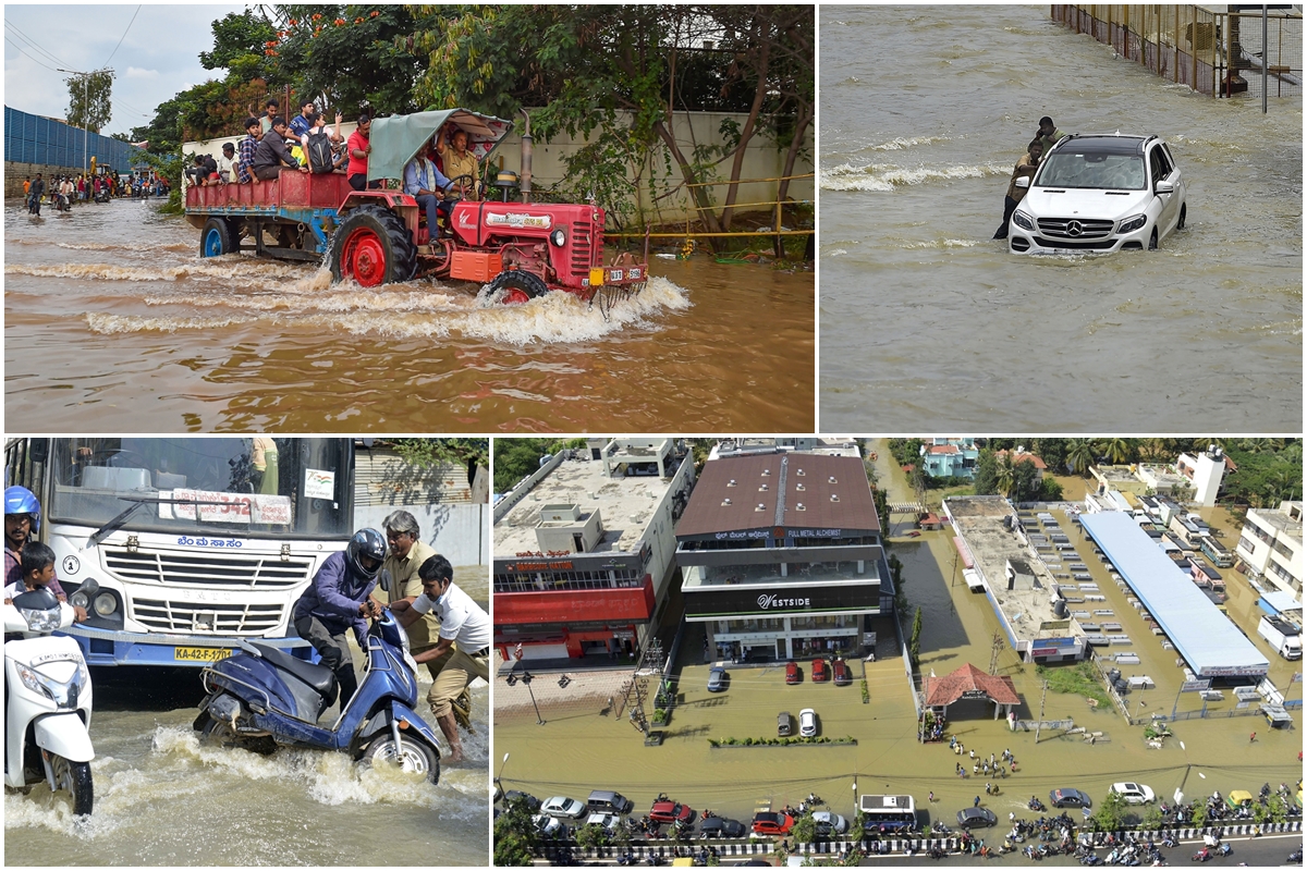 Bengaluru rain: Thunderstorm, more downpour predicted in Silicon City | Photos