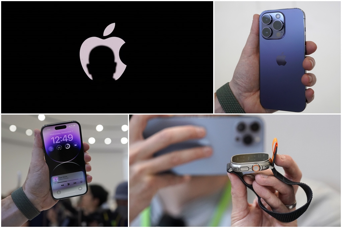 Apple iPhone 14 launch event in PHOTOS: Satellite SOS in iPhone, rugged Apple Watch Ultra and more