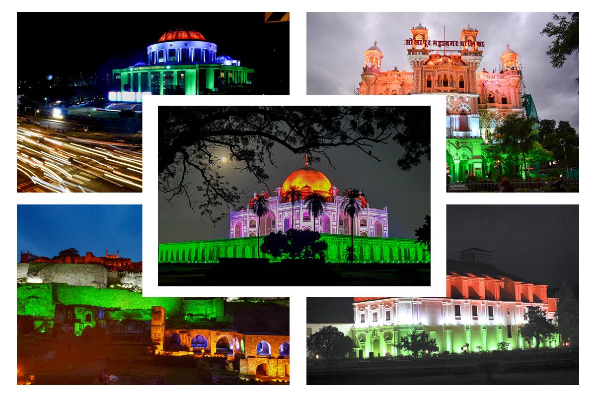 Iconic monuments, buildings from across India illuminated in Tricolor ahead of Independence Day; See stunning PHOTOS