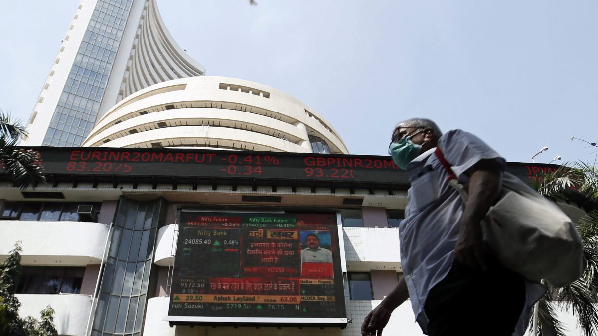 Mcap of BSE-listed firms reaches record high of Rs 297.94 lakh cr 