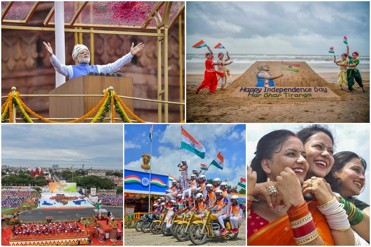 India celebrates 76th Independence Day! Check out beautiful photos from across nation