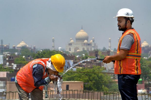 Back-to-back patchy rain, thunderstorms, and strong winds had provided some respite from the intense heat last week. (PTI Photo)