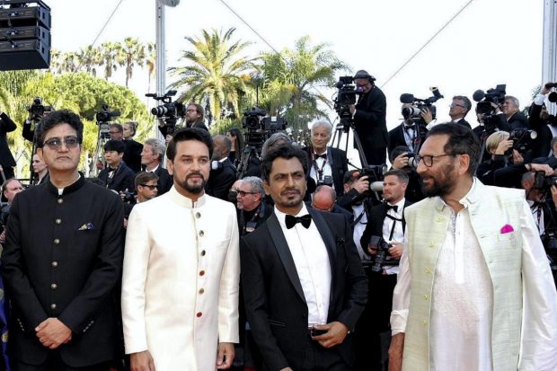 Ambassadors from regional cinemas were part of the delegation, sending the signal to the world that India - which boasts of 25 regional film industries - has many different flavours and styles to offer in terms of film production. (PTI Photo)