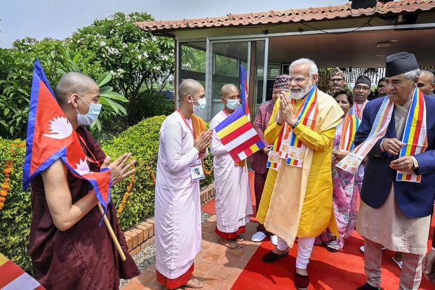 Lumbini, located in the Terai plains of southern Nepal, is one of the holiest places of Buddhism, as Lord Buddha was born there.(PTI Photo)