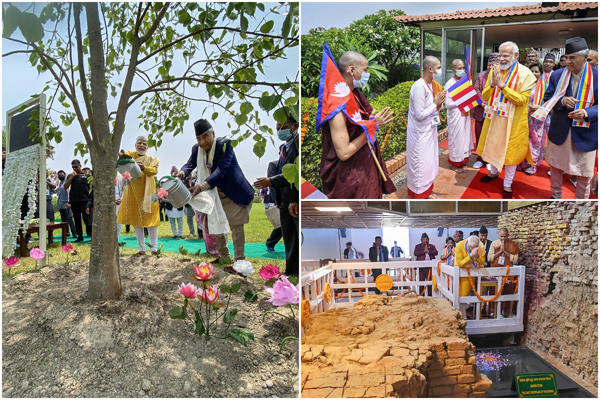 Modi’s Nepal Visit: On Buddha Purnima, PM felt blessed as he prays at Maya Devi temple in Lumbini; See Photos