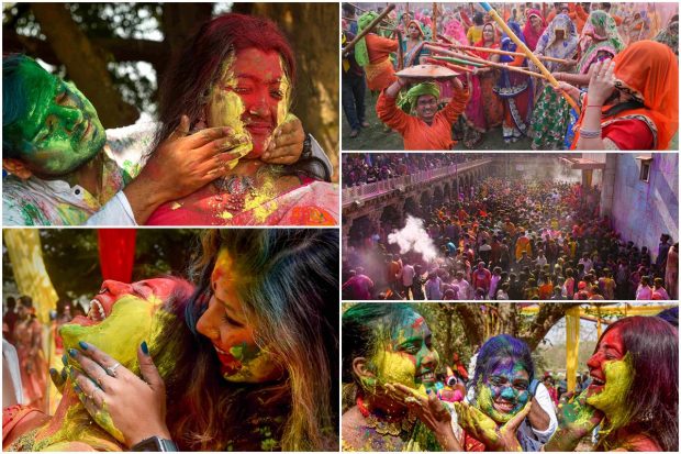 Holi 2022: The 'Festival of Colours' - Holi is a popular festival in India, which is celebrated in every part of the country with utmost joy and enthusiasm. From Mathura's Lathmar Holi to widows' celebration at Vrindavan temple these images from across the country show the vibrant picture of the celebration. Take a look: