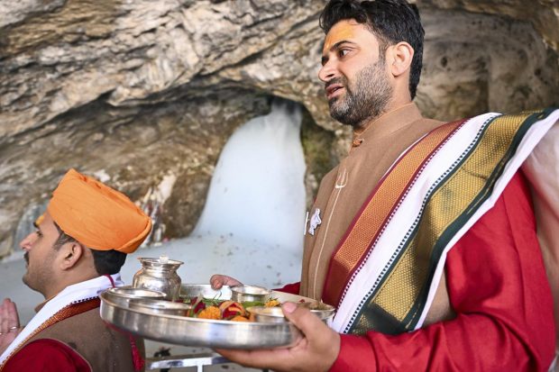 The Amarnath Yatra, which has been opened to the general public this year after a gap of two years, will commence on June 30 and conclude on August 11. (PTI Photo)