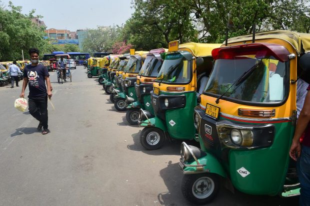 However, cab and auto driver associations said they were not stopping the cabs and merely informing fellow drivers about the strike. (PTI Photo)