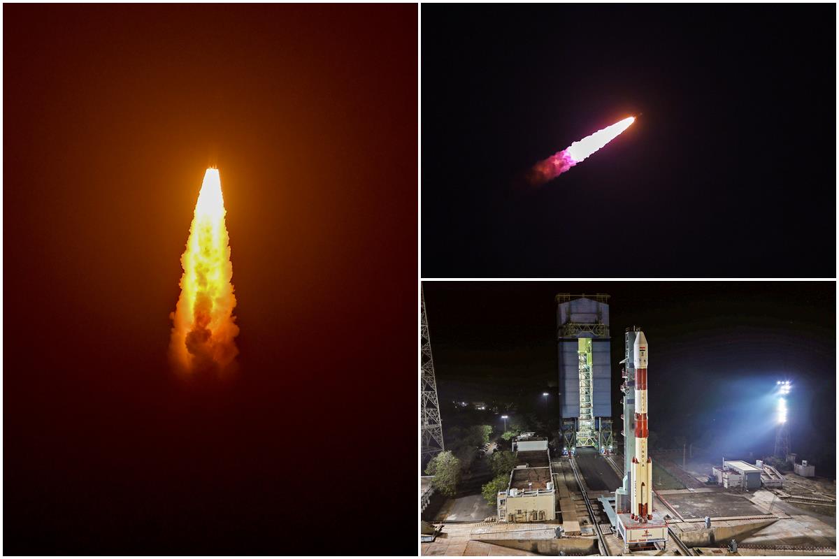 ‘Marvellous accomplishment’: ISRO successfully puts three satellites into orbit on board the PSLV-C52 – See photos