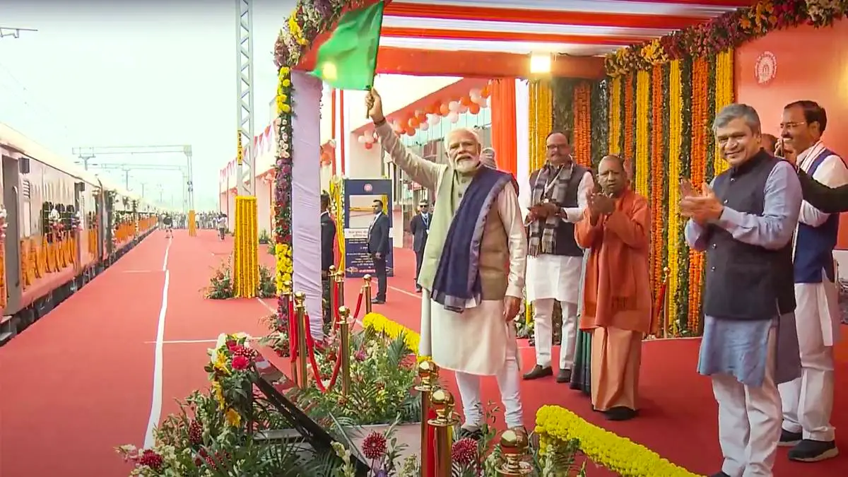 Big day for Ayodhya! Temple town all decked up; Modi inaugurates redeveloped railway station, Maharshi Valmiki airport, flags off six Vande Bharat trains and many more – DETAILED report