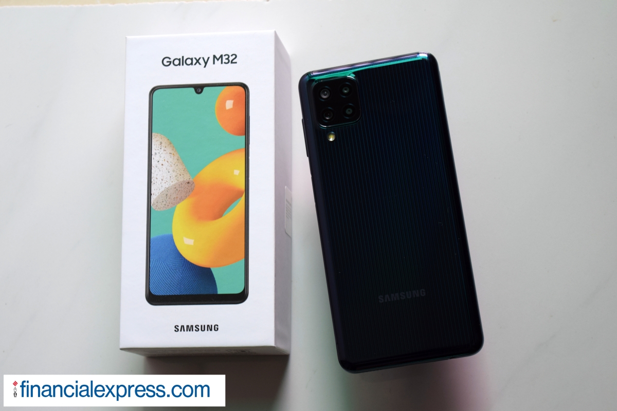 Samsung Galaxy M32 first look (in pictures): How it compares to Redmi Note 10S, Realme 8 and Moto G40 Fusion